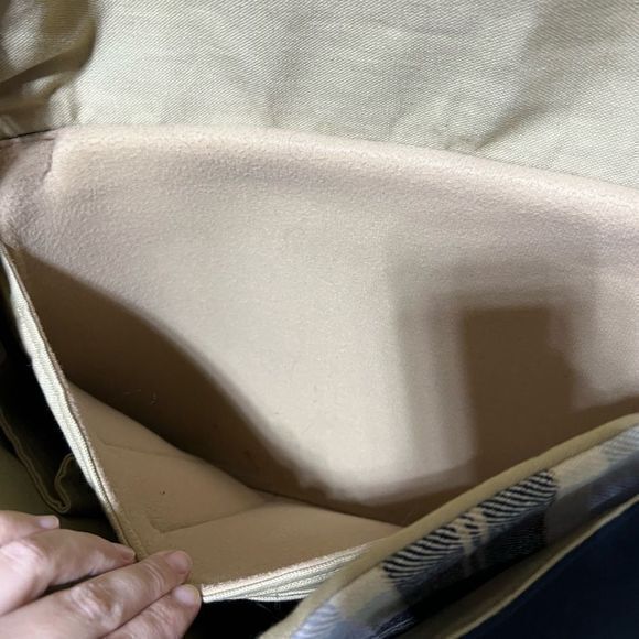 Finnigan Sew Much Style Messenger Crossbody Bag Gray Blue Brown‎ One Size - Picture 10 of 11